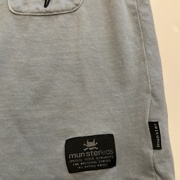 Munster Kids STAPLE TEE Light Blue Denim Size 2T - Picture 4 of 6